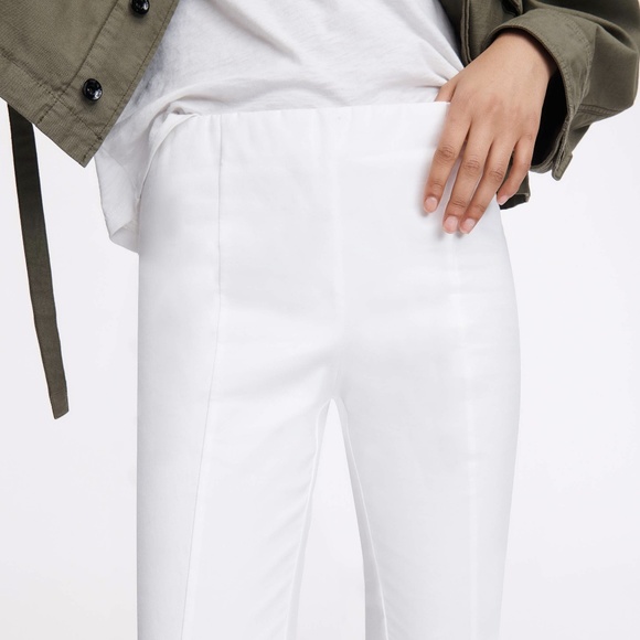 rag & bone Simone Snap Front Pant Slim Cropped - Picture 3 of 4